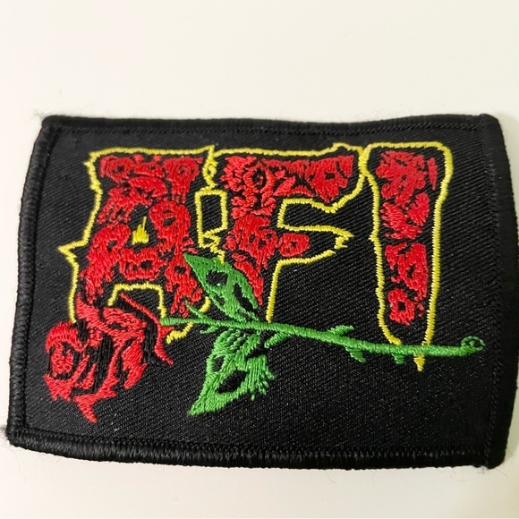 Vtg AFI Rose Patch Despair Faction Band Patch - Picture 9 of 9